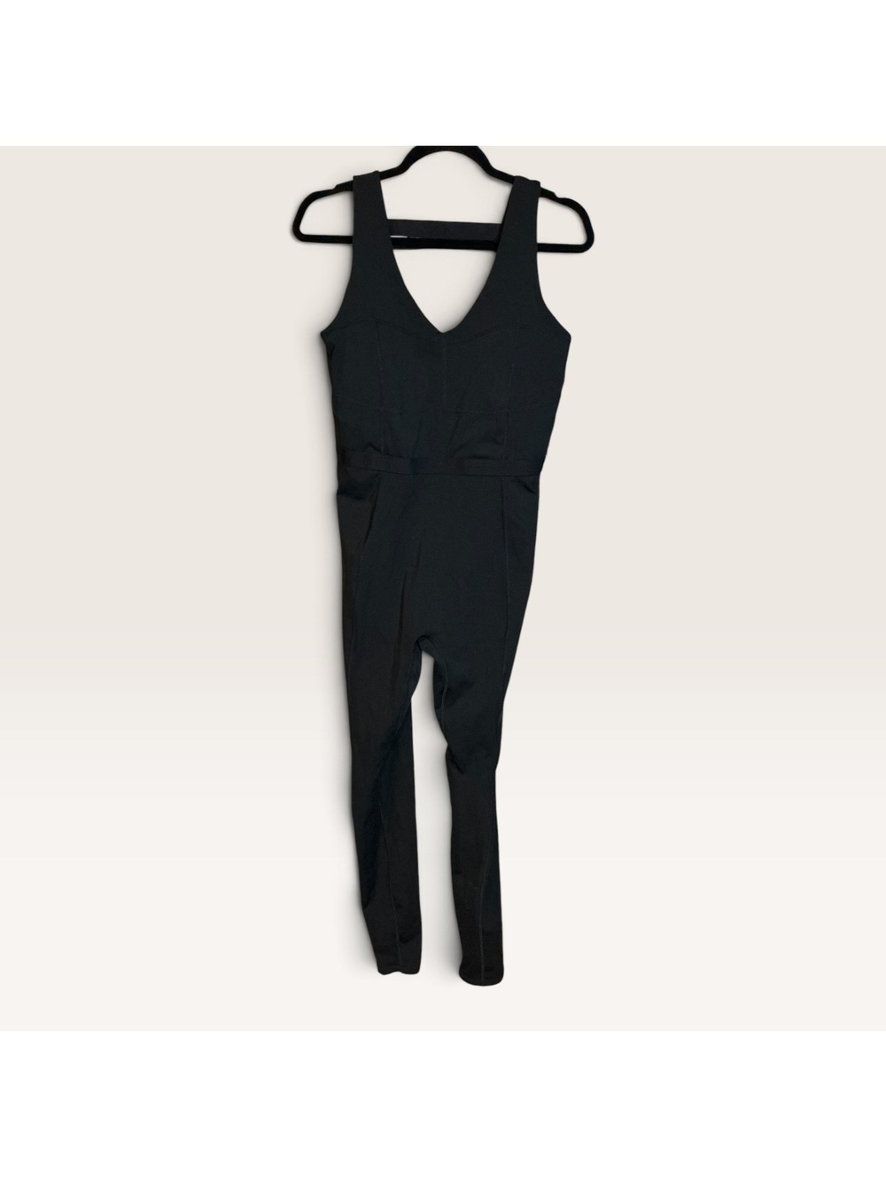 Fabletics Black Sleeveless Jumpsuit Activewear One-Piece